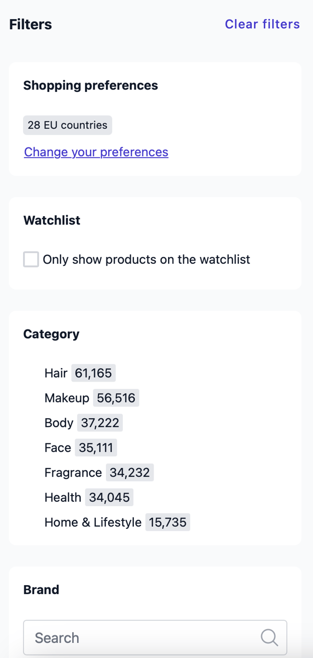 BROWSE OUR PRODUCTS TO ORDER YOUR NEXT SHOP visual data 2